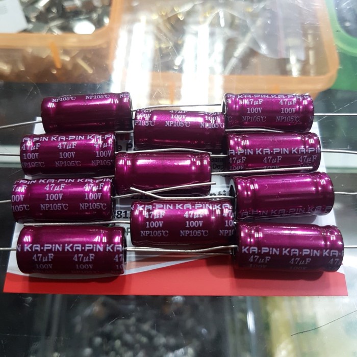 47uf 100v non polar/ kapasitor 47-100v nonpolar -BSS12