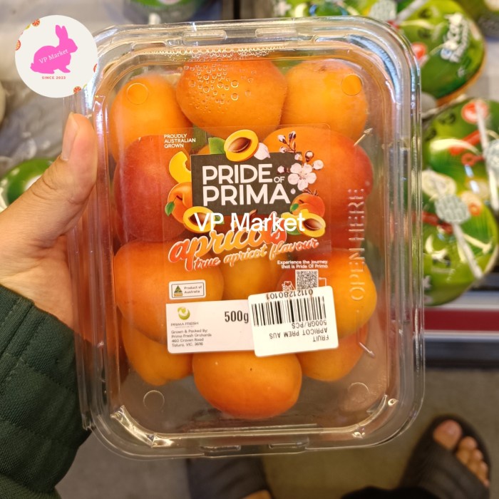 

Apricot Fresh Premium | Buah Apricot Pride Prina Australia 500g