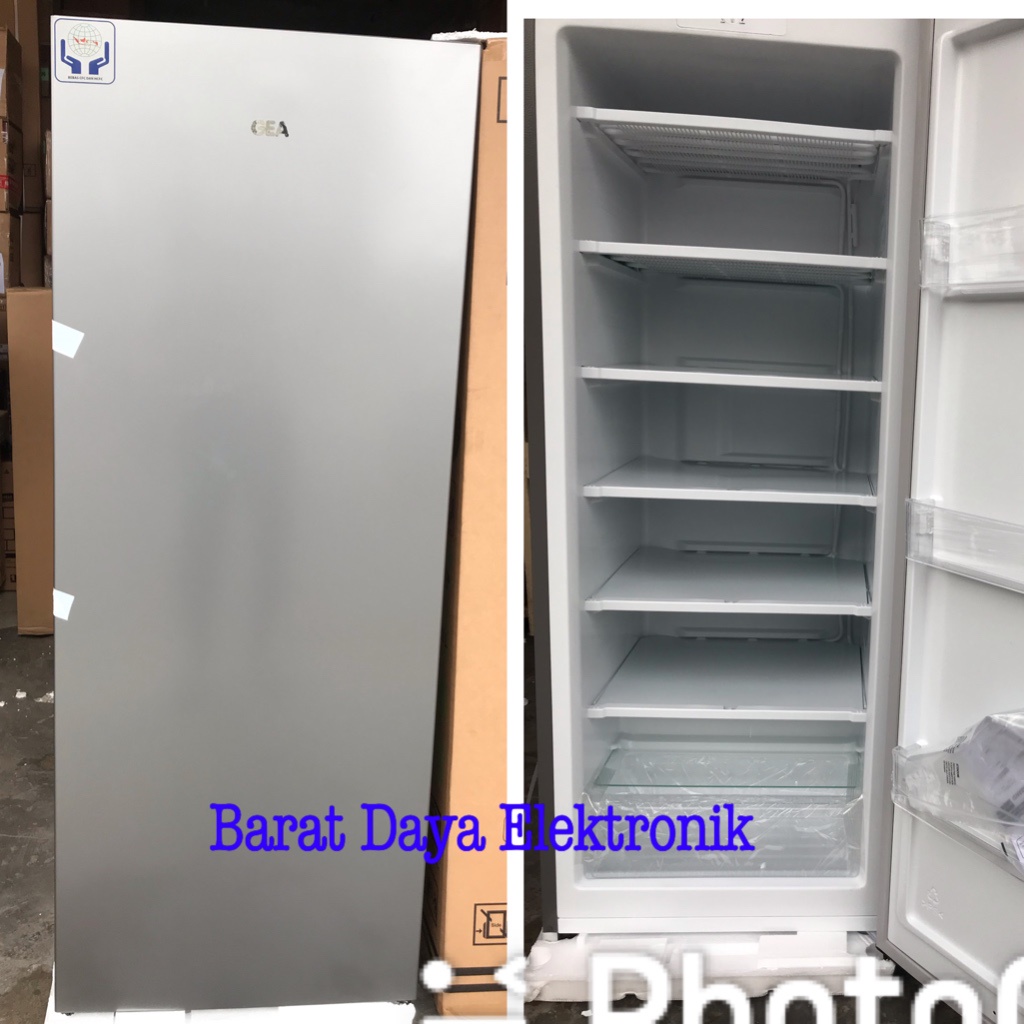 Freezer GEA 6 Rak / Upright Freezer GEA GF-24 DC / Kulkas Freezer 6 Rak / STATIC COOLING / Kulkas Es