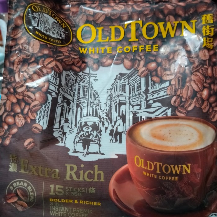 

Oldtown white coffee extra rich Malaysia