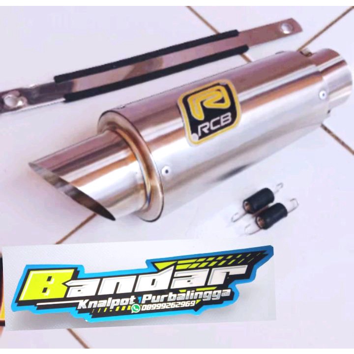 termurah KNALPOT RACING RCB SILINCER SAJA | NALPOT SUARA KERAS RCB | SILINCER RCB | KNALPOT SUARA GA