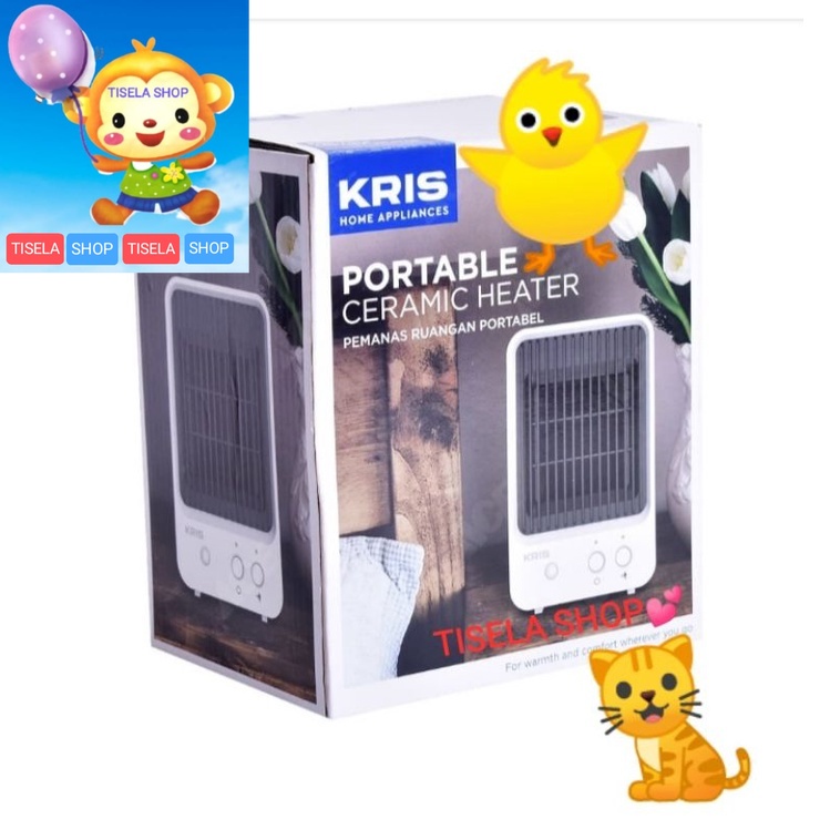 Portable Ceramic Heater | Penghangat Ruangan dingin Mini desain universal