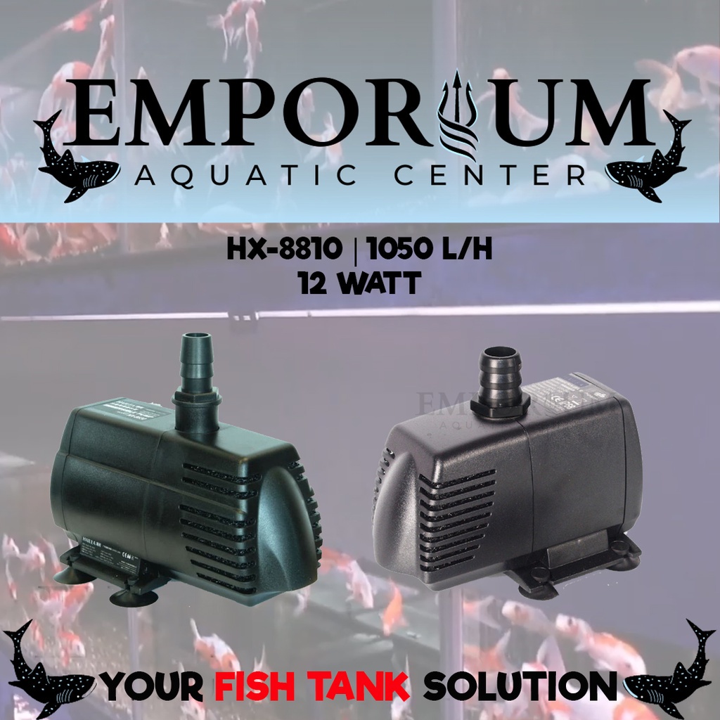 Pompa / Power Head Aquarium / Kolam ikan Hailea 1050L/jam - Emporium Fish HX-8810