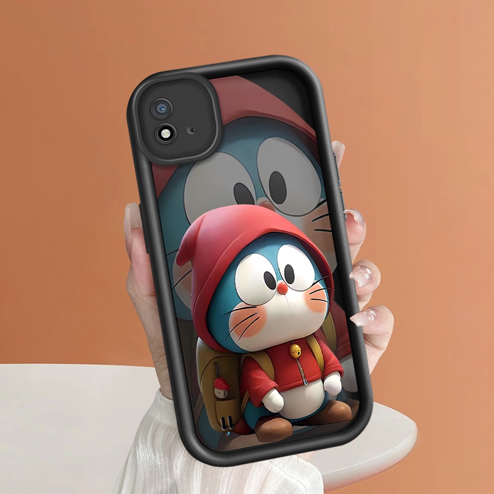 Casing Hp Untuk Realme C20 Realme C20A Realme C11 2021 Handphone Silikon Softcase Cute Doraemon Soft