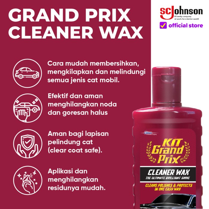 Kit Grand Prix Cleaner Wax 275ml