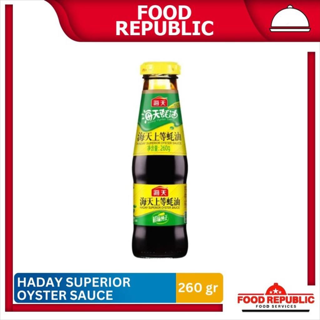 

Haday Superior Oyster Sauce 260 gr Hai Tian Saus Tiram khas China