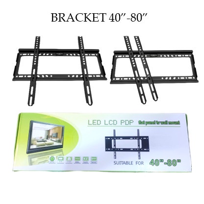 BRACKET TV 40"-80" inch Dijamin Cocok/BRACKET TV LED/Bracket TV TEGAK UNIVERSAL/Breket TV/Bricket TV