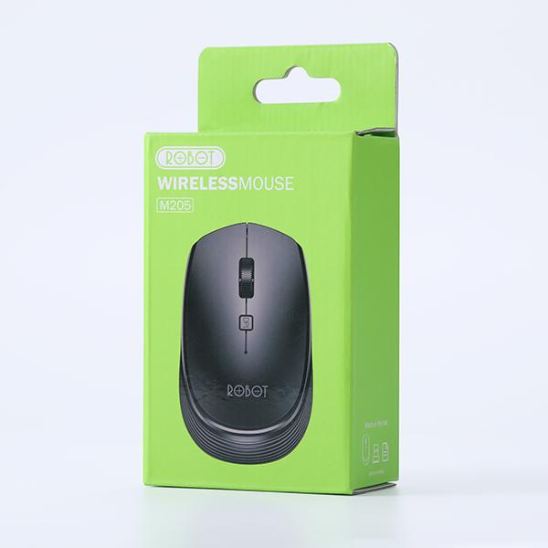 BOP ROBOT M205 MOUSE WIRELESS OPTICAL 2.4GhZ 1600 DPI POWER ON/OFF TERMURAH ORIGINAL