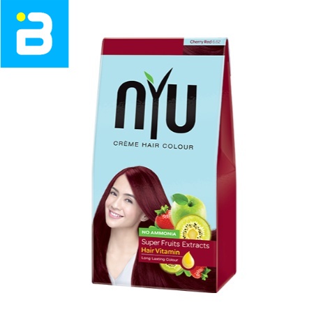 Nyu Creme Hair Colour Cherry Red