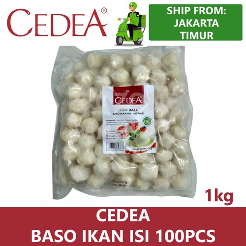 Cedea baso ikan/bakso ikan CEDEA/frozen I FROZEN FOOD BOGOR FADHOLI SHOP