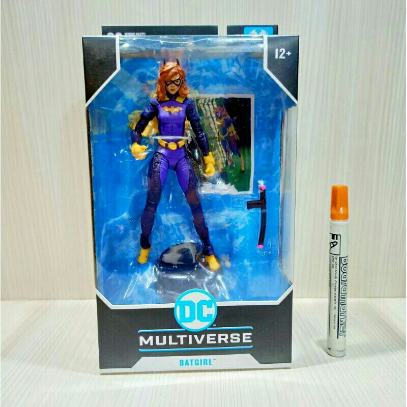 mainan action figuremcfarlane batgirl gothamTinggi sekitar 7 inchartikulasiCWttpDAD#mcfarlane #batgi