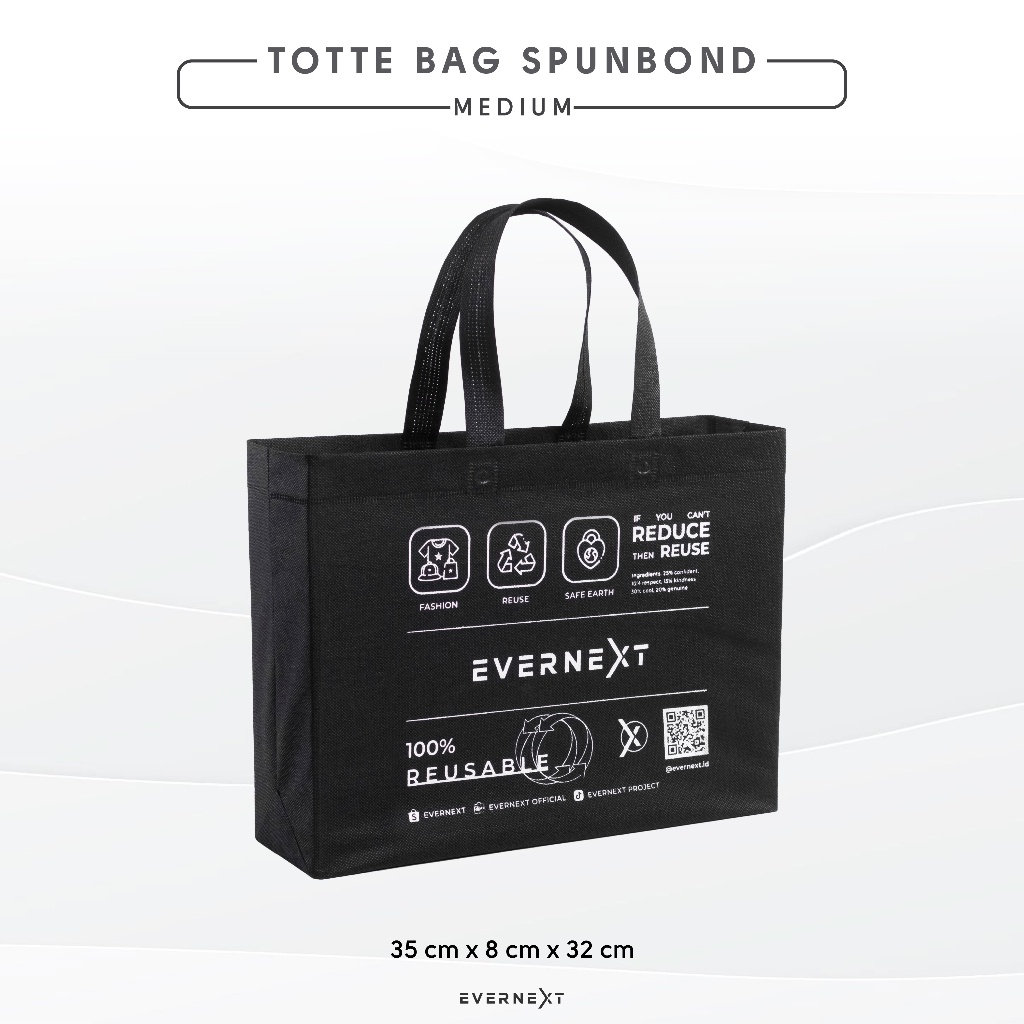 

Totte Bag Spunbond Tas Kain Goodie Bag Souvenir Tas Hadiah Pembungkus Kado