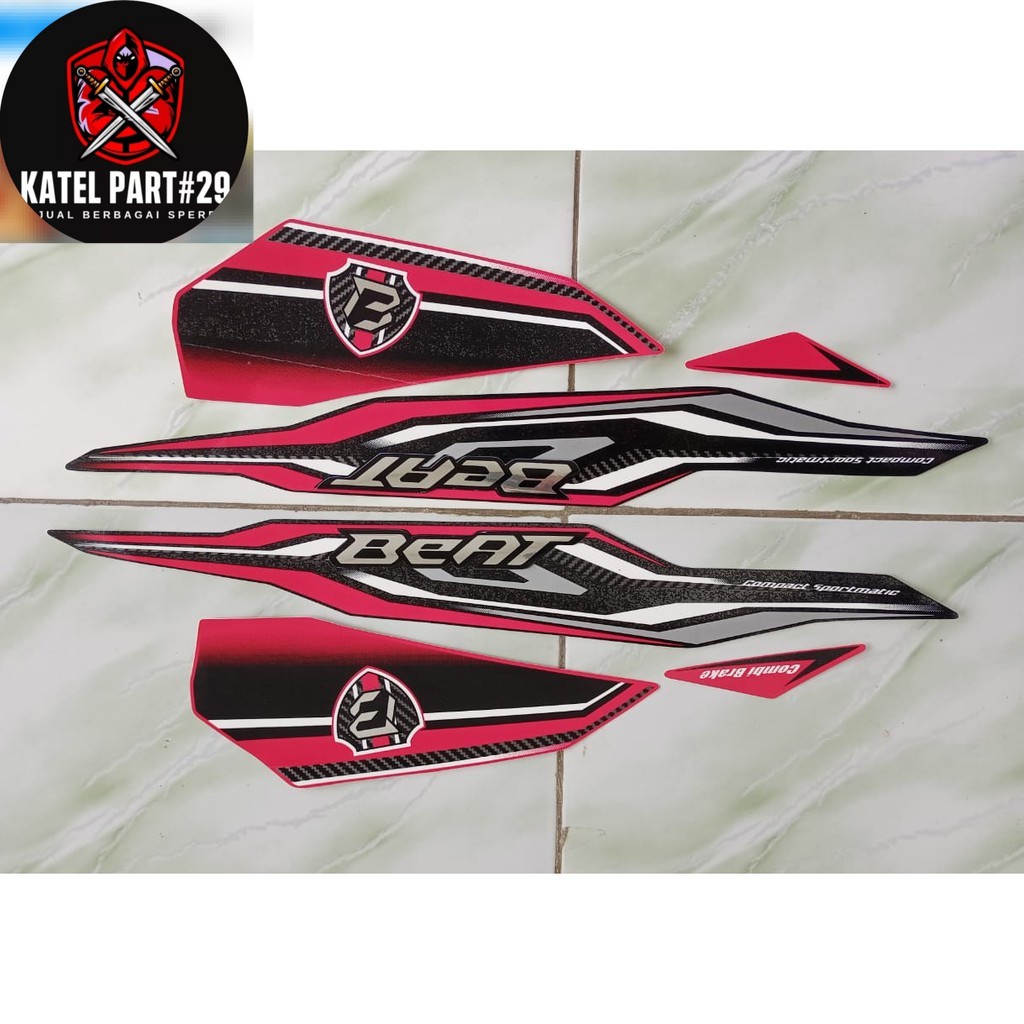 stiker striping honda beat 2019