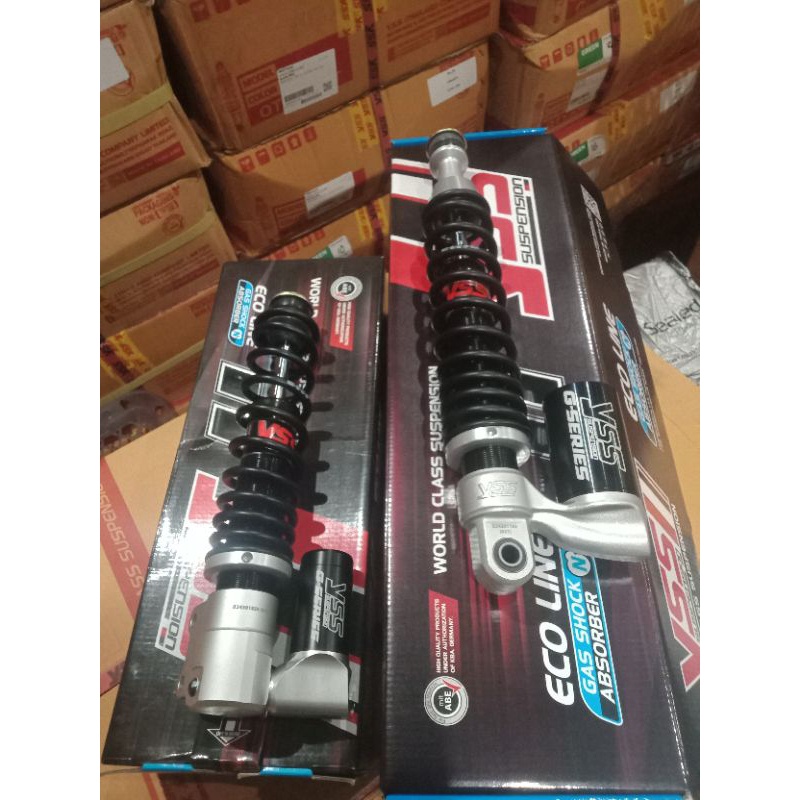 Shock YSS Vespa Sprint Iget Primavera Hitam
