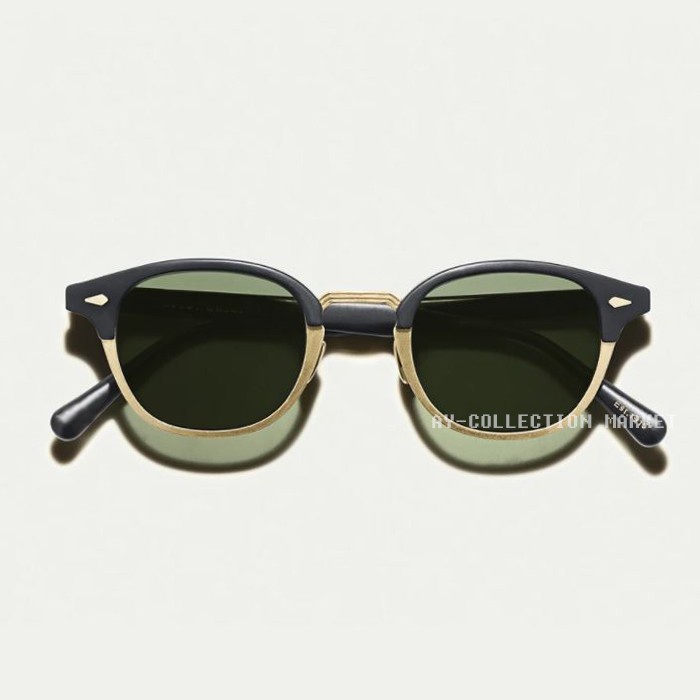 promo ✨ -Kacamata Sunglasses Polarized Moscot Lemtosh Mac Sun Hhest Grade - Hitam-Gold