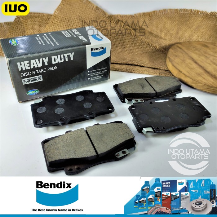 Brake Pad BENDIX Fortuner Non VNT Hilux Vigo Kampas Rem BENDIX DB1739