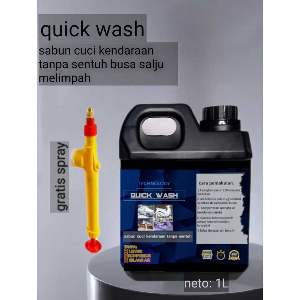 Shampoo Mobil dan Motor Touchless Cuci Tanpa Sentuh