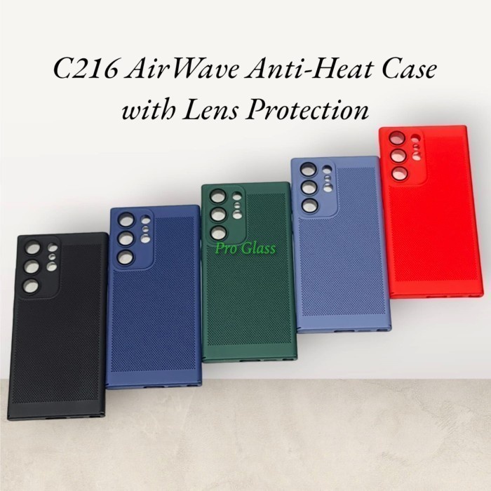 Pelindung Hp Case Samsung Galaxy S22 Ultra Plus S 22 Cool Anti Panas Casing Ori