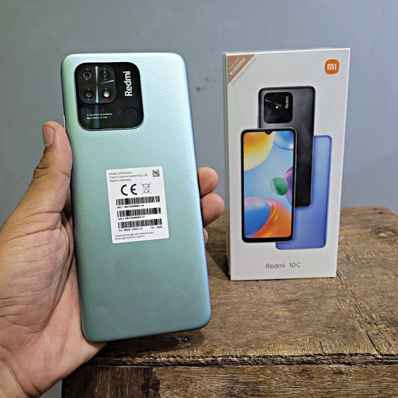 Xiaomi Redmi 10C Ram 4/64GB | Ram 4/128GB Bekas Original