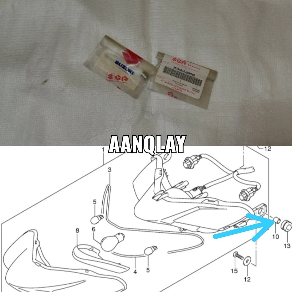 Bosch Stop Lamp Axelo Bosch Lampu Belakang Axelo
