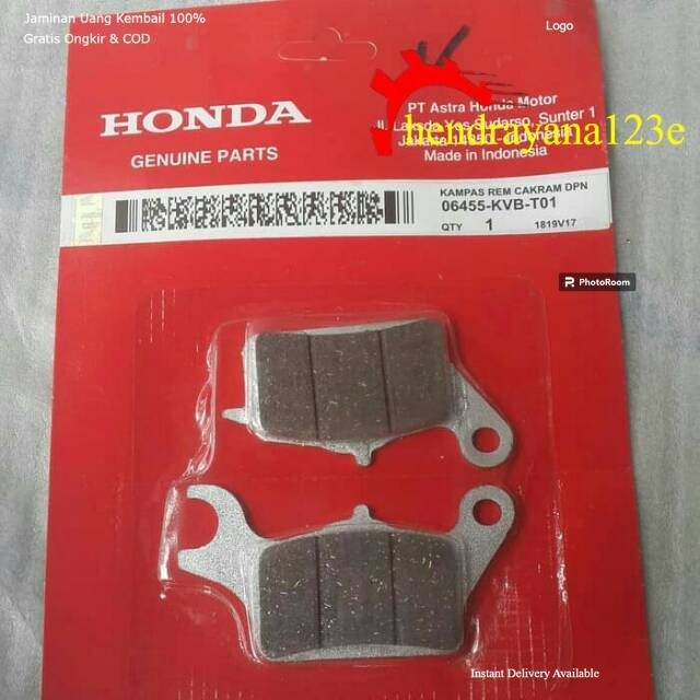 Kanvas rem depan vario/ beat/spacy