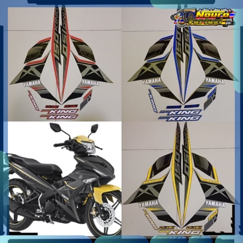 Stiker Striping Yamaha MX king 2021  standat bagus