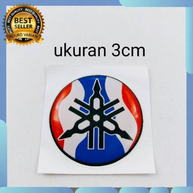 Stiker emblem sticker timbul LOGO GARPUTALA YAMAHA MIO  thailand thailook babylook piurmonthai murah
