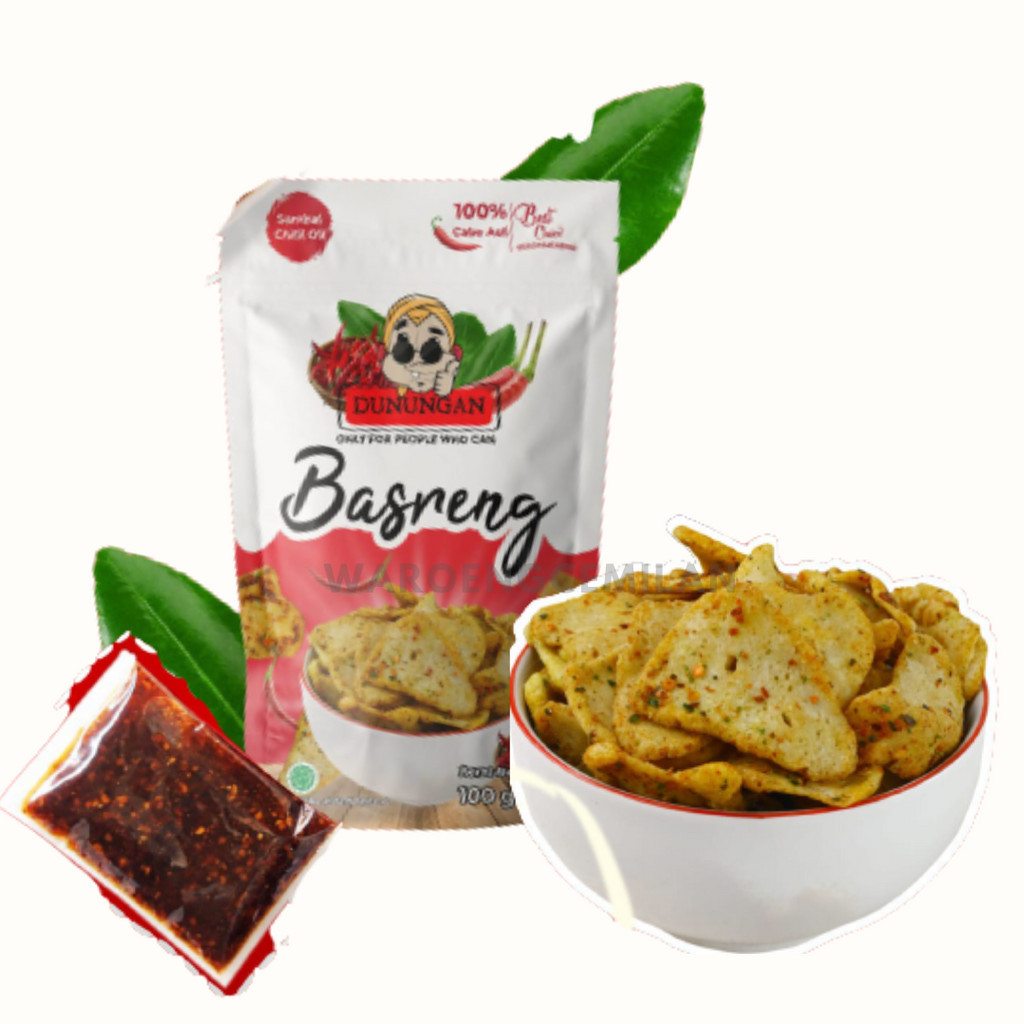 

a [PROMO!!] Dunungan Basreng 100gr - baso goreng cemilan enak terbaik diskon murah