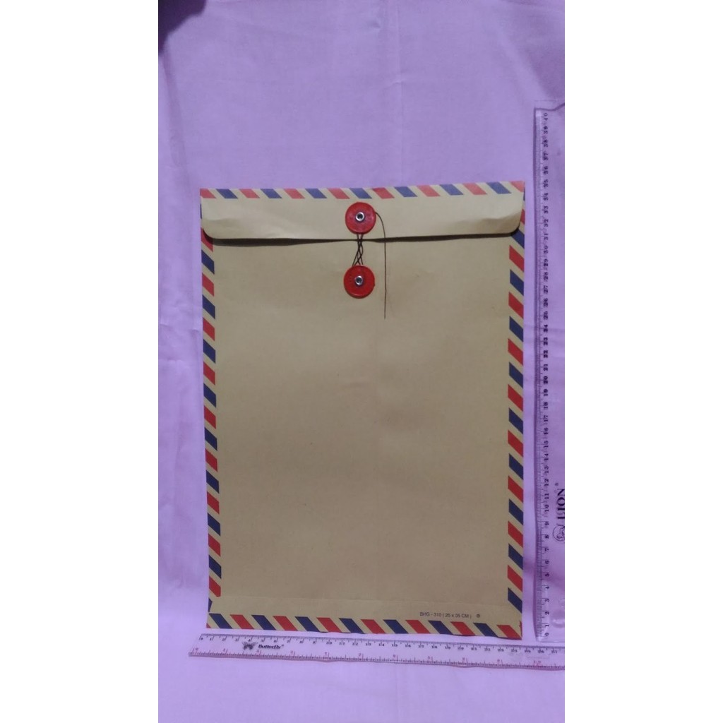 

Amplop Coklat Tali uk Folio Lamar Kerja 1pack = 50pcs Ready Bagus
