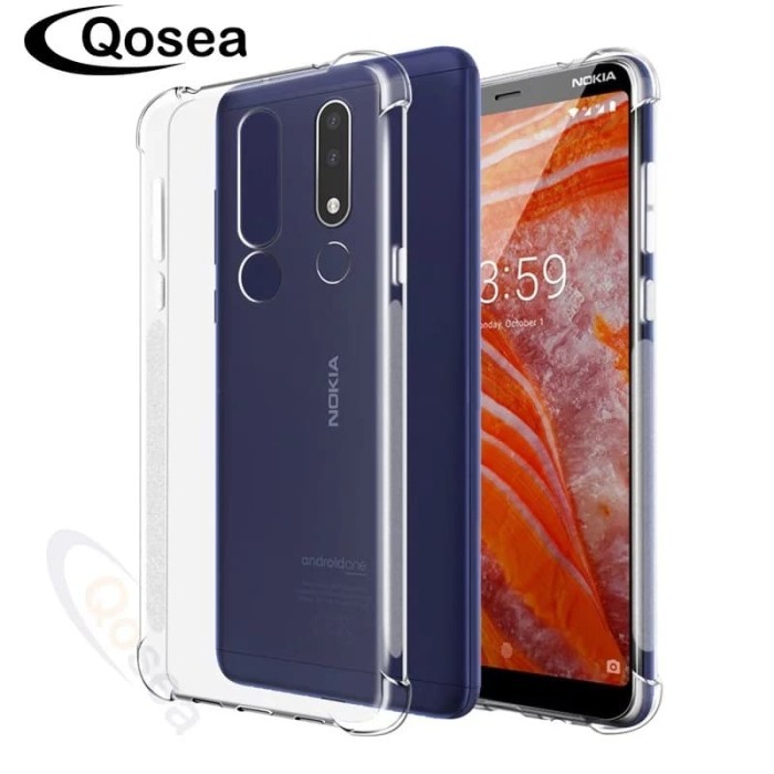 NOKIA X3 CASE NOKIA 3.1 PLUS ANTICRACK SOFT JELLY CASE #HSSFT