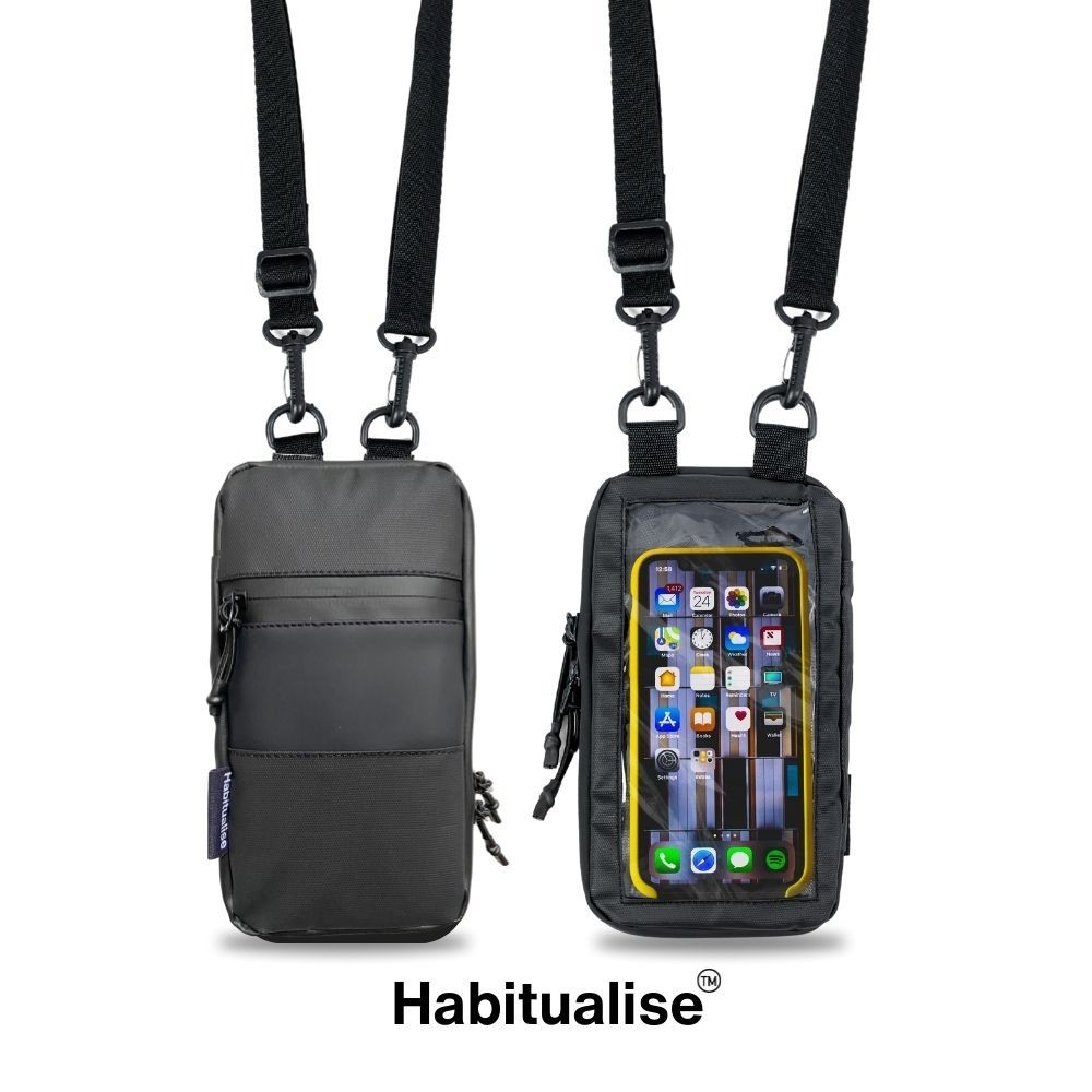 Habitualise Tas Dompet HP ALLAND Sling Phone Pria Wanita Tas HP Dompet Handphone Waterproof Anti Air