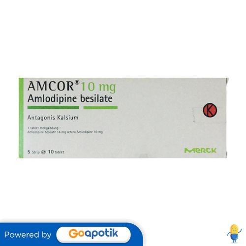Amcor 10 Mg Box 50 Tablet / Hipertensi