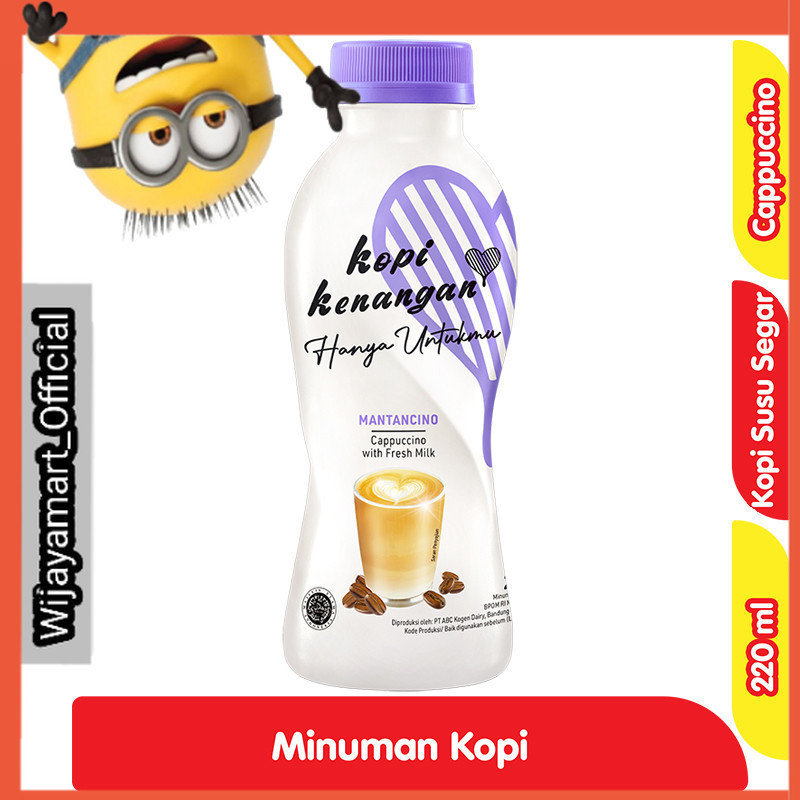 

Kopi Kenangan Hanya Untukmu Minuman Kopi Mantancino 220 ml