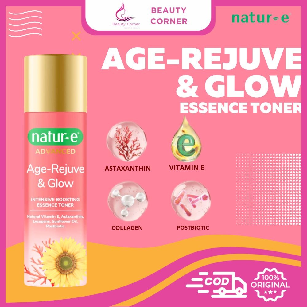 Natur-E Advanced Age-Rejuve & Glow Intensive Boosting Essence Toner - 100ml