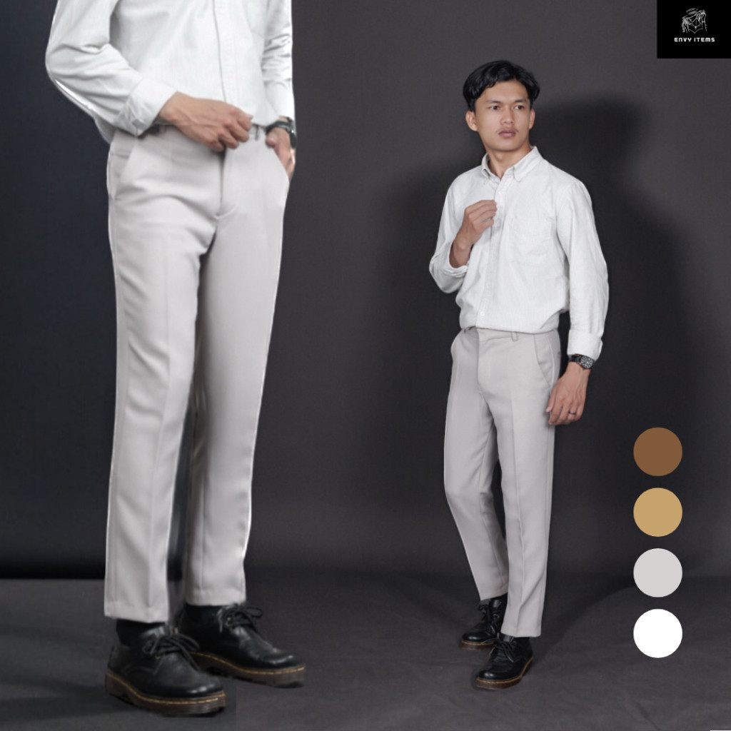 RCK.CO - Celana Bahan Pria Formal