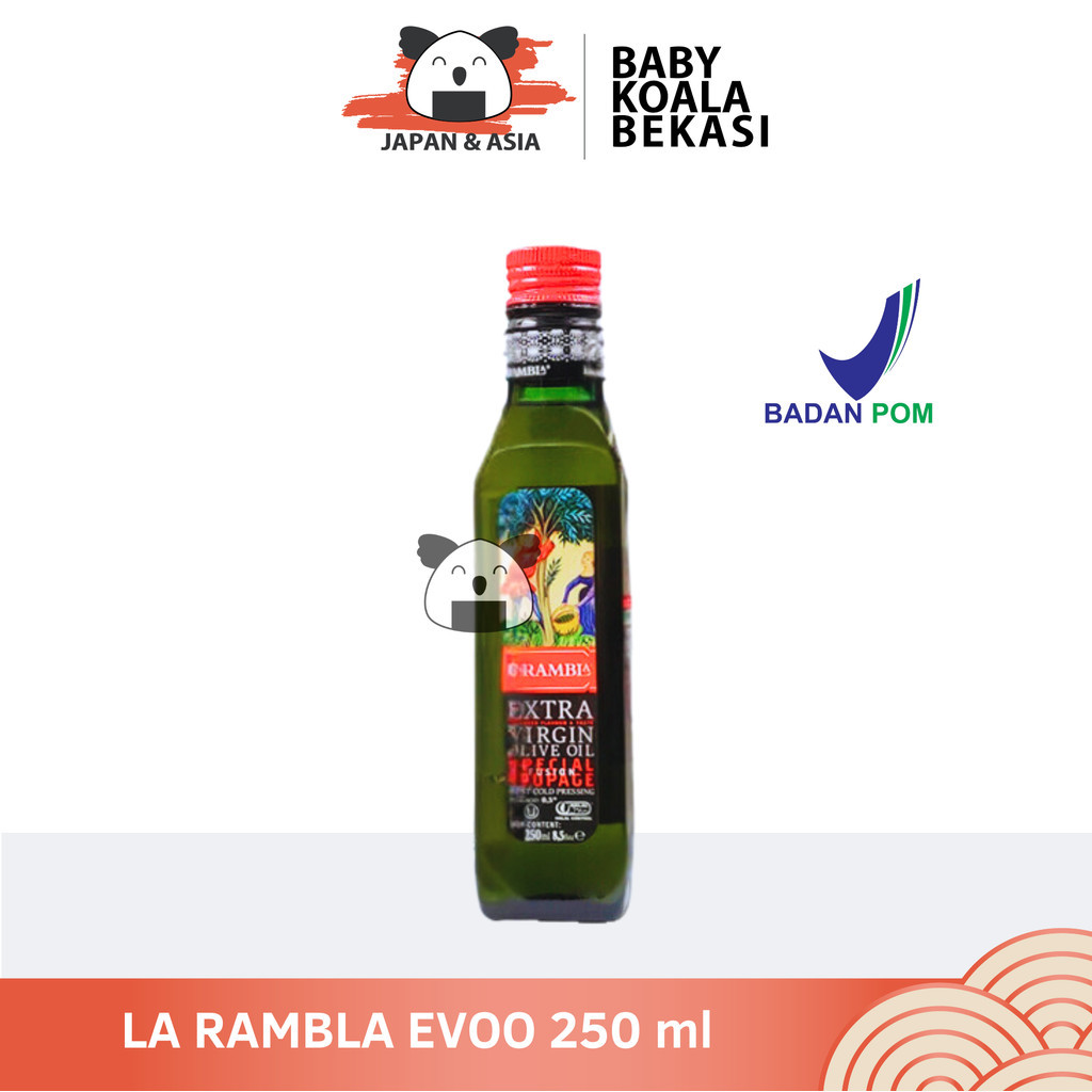 

LA RAMBLA Extra Virgin Olive Oil Minyak Zaitun 250 ml Halal │ EVOO Import Spanyol -BKB