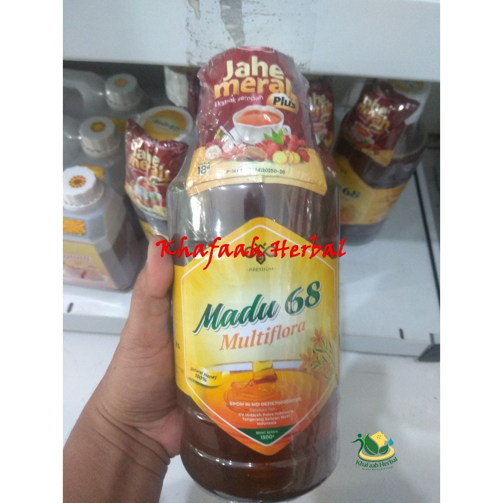 

Madu Multiflora 1500 GR Madu 68 ASLI RESMI