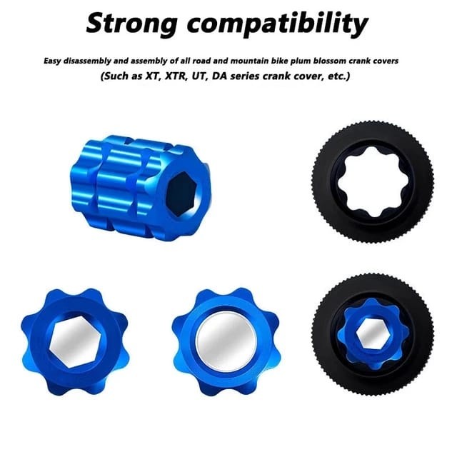 Tool Alat Kunci SUPER PRESISI Pembuka Baut Crank Arm Kiri Hollowtech 2 HT2 BB Alumunium Alloy Sepeda