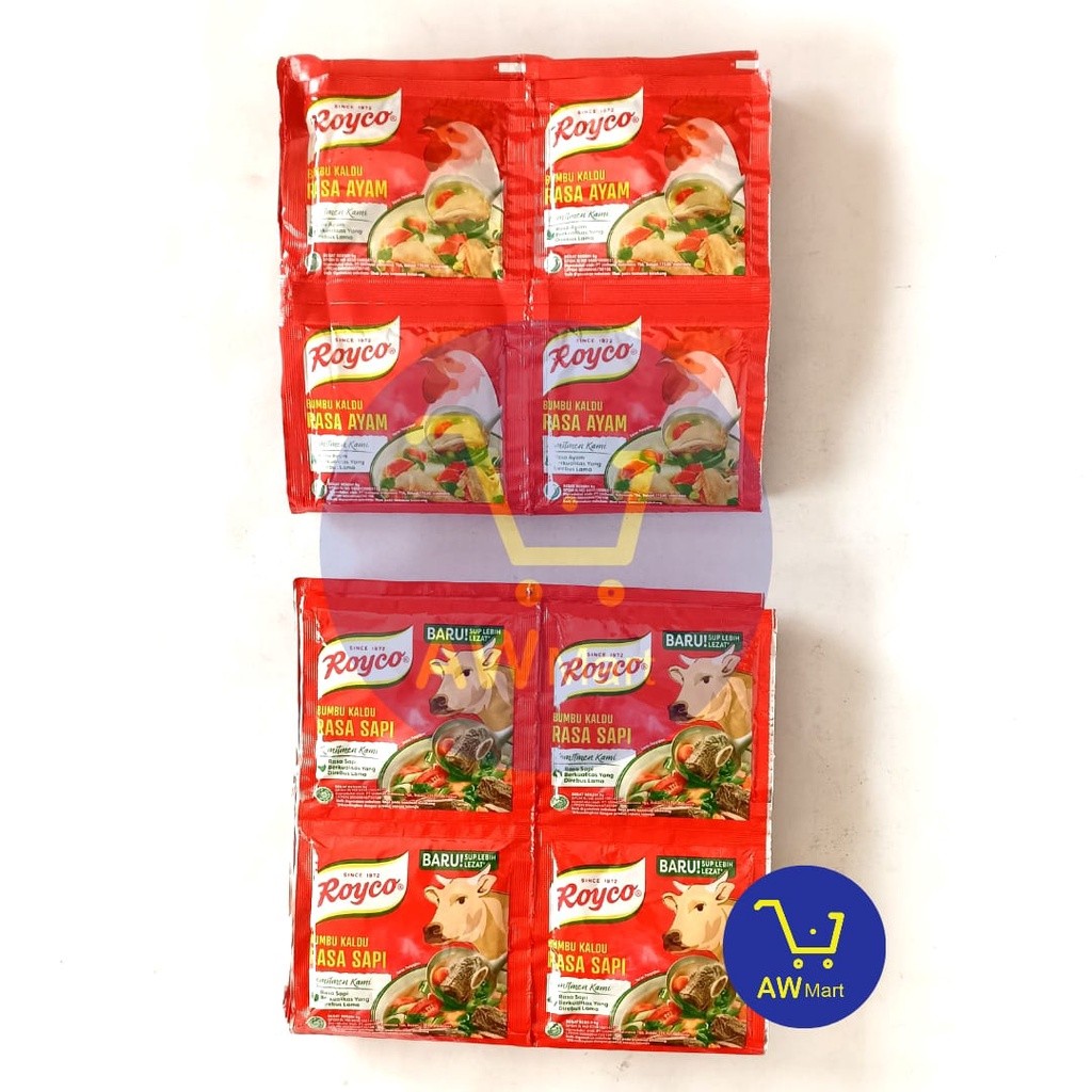 

ROYCO RENCENGAN (12'S X 8GR) - ALL VARIAN - SAPI & AYAM