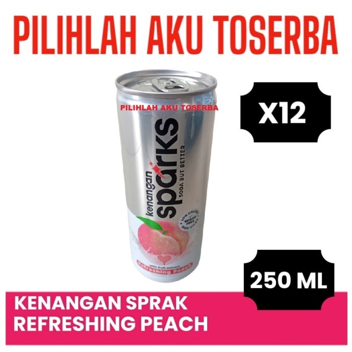 

Kenangan SPARKS PEACH Kaleng 250 ml - ( HARGA 12 Kaleng )