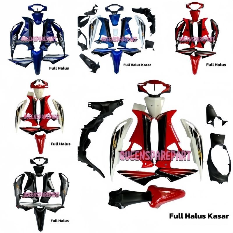 COD Full Body Halus Kasar Supra X 125 Lama/Old Tahun 2005-2007