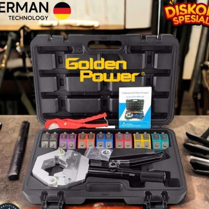 ALAT PRESS SELANG AC / TANG CRIMPING MANUAL HOSE SELANG AC