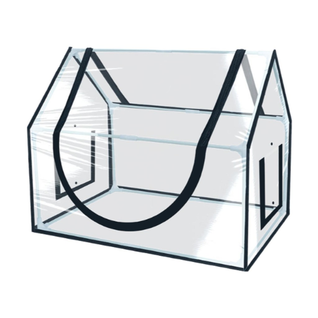 Mini Greenhouse PVC Cover Windproof Small Greenhouse Portable for Outdoor Indoor