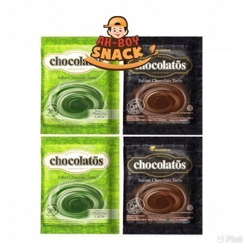 

CHOCOLATOS DRINK RENCENGAN (10 SACHET X 24 GR) - COKLAT & MATCHA (CHOCOLATE & GREEN TEA MATCHA