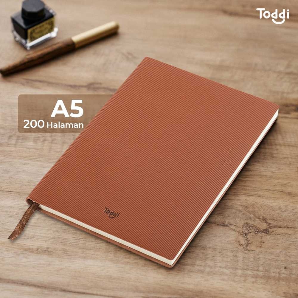 

Shopaholicmart Toddi Buku Jurnal Leather Notebook Diary 68GSM 200 Halaman Grid