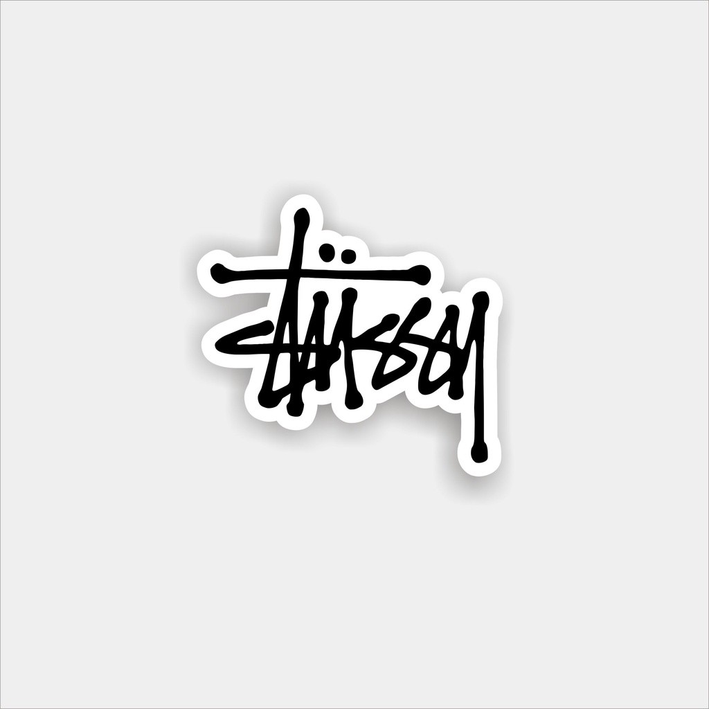 

Stiker Sticker Case Stussy Blue Black White Phone Logo Brand distro Skate Surf Band Aesthetic Termurah Pop Art Clothing Basic Daily Tumblr Laptop HP Casing Striping Tempel Label Merk Dinding Graftac Vinyl High Quality decal