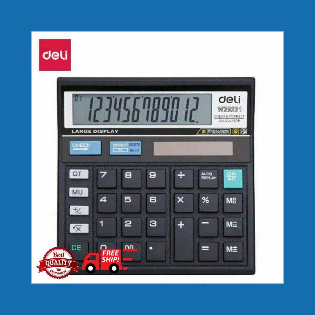 

CALCULATOR DELI W39231b