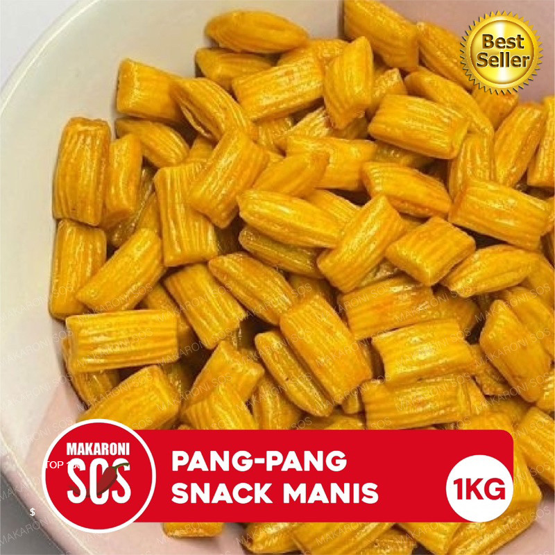

1KG PANG PANG SNACK JADUL 1 Kilogram Snack Pang Pang Viral Rasa Manis