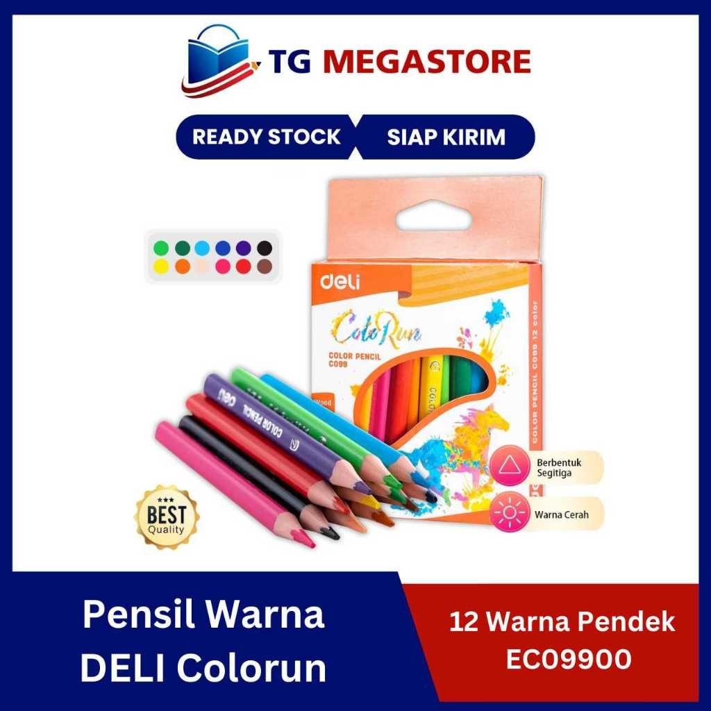 

Pensil Warna DELI Colorun 12 Warna Pendek - EC09900