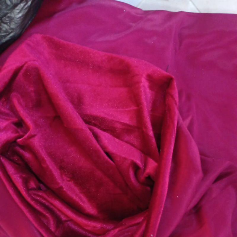 Baju Kebaya Bludru Tunik Kartini